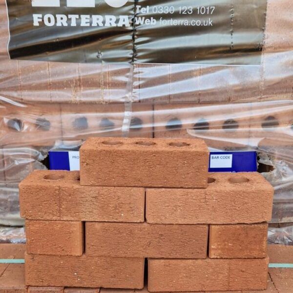 Forterra Nottingham Red Rustic Facing Brick Pack of 495