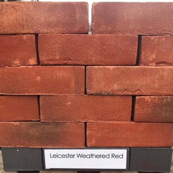 Ibstock Leicester Weathered Red Stock Facing Brick Pack of 500