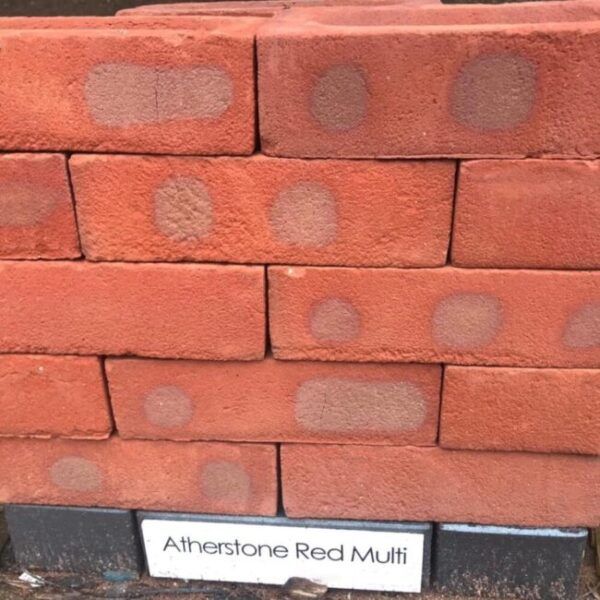 Forterra Atherstone Red Multi Pressed Facing Brick Pack of 495