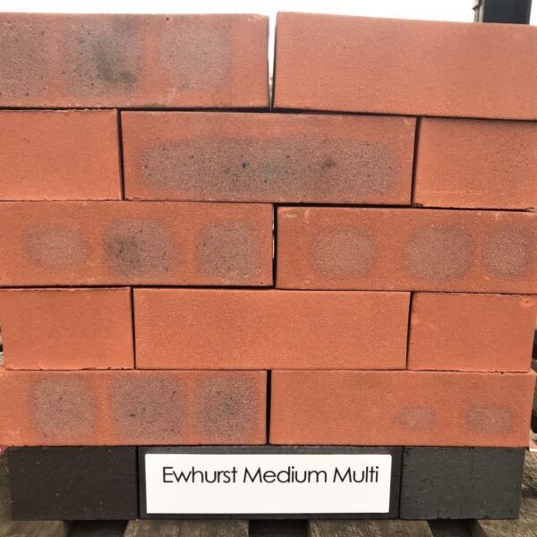 Wienerberger Ewhurst Medium Multi Wirecut Facing Brick Pack of 400