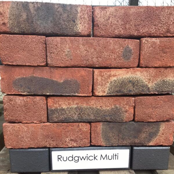 Wienerberger Rudgwick Red Multi Stock Facing Brick Pack of 500