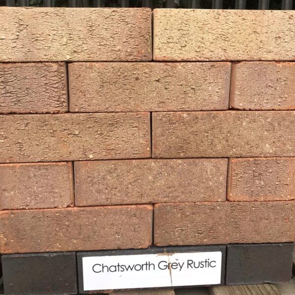 Forterra Chatsworth Grey Rustic Facing Brick Pack of 495