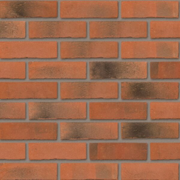 Wienerberger Smoked Orange Multi Gilt Stock Facing Brick Pack of 500