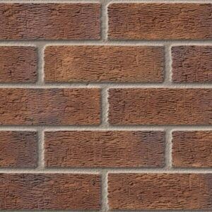 Ibstock New Burntwood Red Rustic 65mm Wirecut Facing Brick Pack of 360