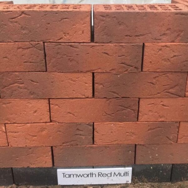 ET Clay Tamworth Red Multi Wirecut Facing Brick Pack of 520