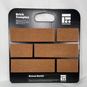 Forterra Brown Rustic Sample