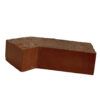 AN3.2 Dog Leg Red Smooth Special Shape Brick