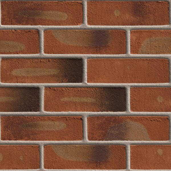 Ibstock Leicester Weathered Multi Stock Facing Brick Pack of 500