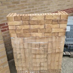 Aged Stock Wienerberger Chancery Yellow Multi Wirecut Facing Brick Pack of 504