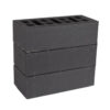 La Paloma Lanzarote Black Wirecut Facing Brick Pack of 512