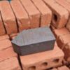 AN1.2 Squint Blue Smooth 73mm Solid Special Shape Brick - Stock Clearance