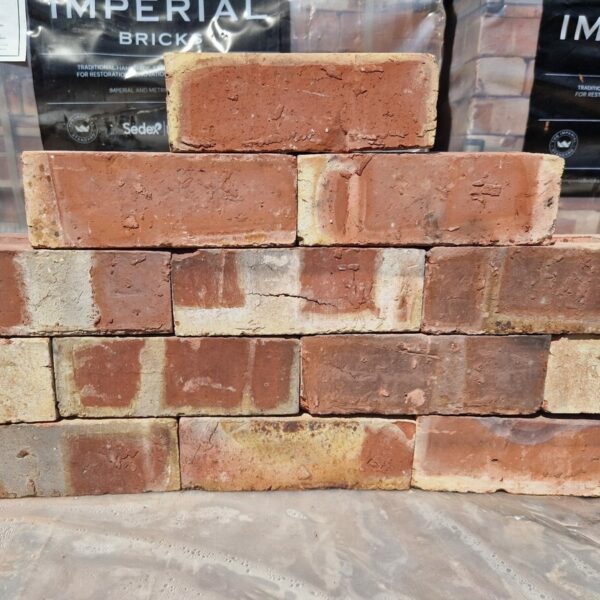 Imperial Bricks Weathered Outside Blend 73mm Handmade Facing Brick Pack of 540