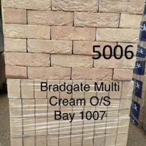 Offshade 1007 Ibstock Bradgate Multi Cream Stock Facing Brick Pack of 430