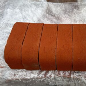 BN2.2 Hampshire Red Double Bullnose Red Stock Special Shape Brick - Stock Clearance