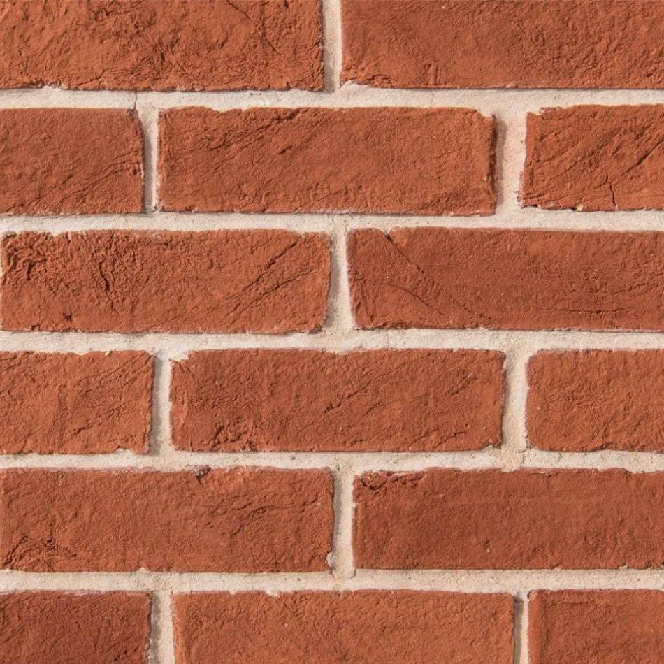 Classic Brick Co Tunstall Red 65mm Handmade Facing Brick Pack of 450 Classic Brick Co Tunstall Red 65mm Handmade Facing Brick Pack of 450