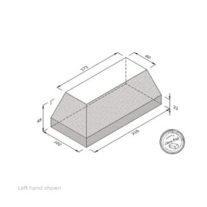 PL7.2 Classic Brick Plinth External Return-drawing